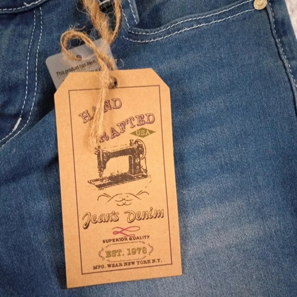 Jeans Denim Size 6W Skinny Fit   Medium Wash Denim Jeans - Picture 9 of 10